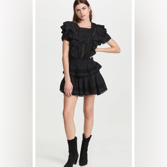 LOVESHACKFANCY Stella Dress - Picture 1 of 11